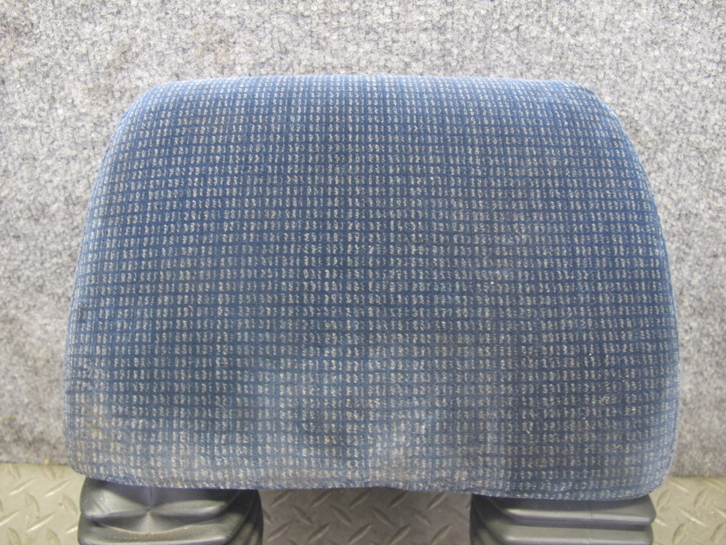 85-89 Toyota MR2 AW15 Set of 2 Front Left & Right Velour Seat Headrest Blue OEM