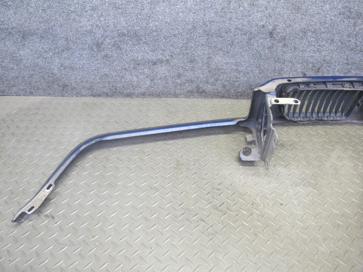97-99 BMW E36 328ic Front Nose Panel Cover Blue w Kindley Grille Assembly OEM
