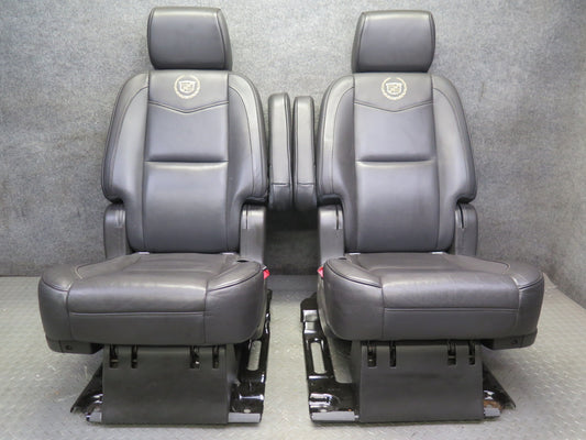 2013-2014 Cadillac Escalade Platinum Rear Second 2ND ROW Leather Seat Set of 2