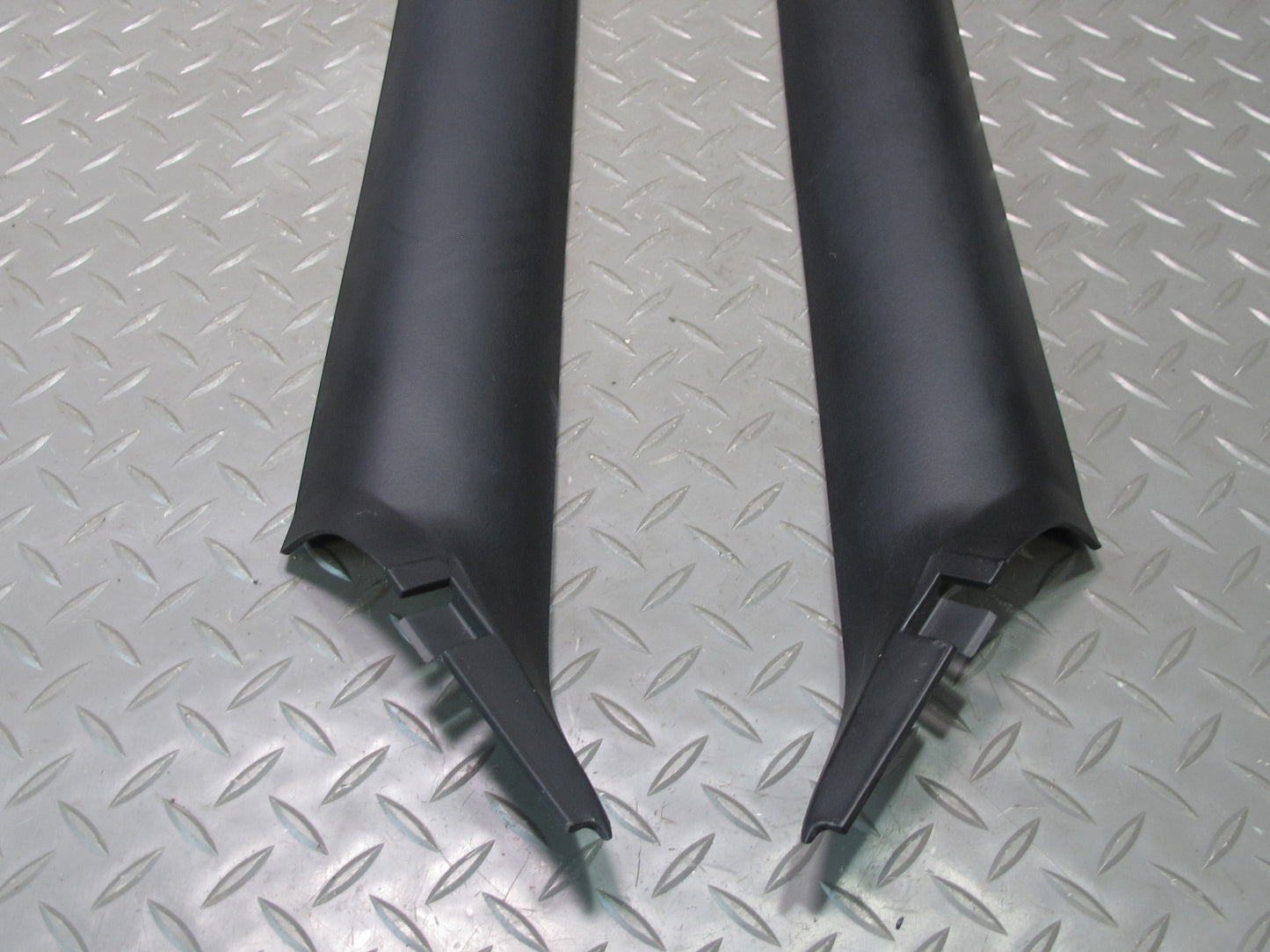 96-02 BMW E36/7 Z3 Roadster Set of 2 Front A Pillar Trim Cover Panel Black OEM