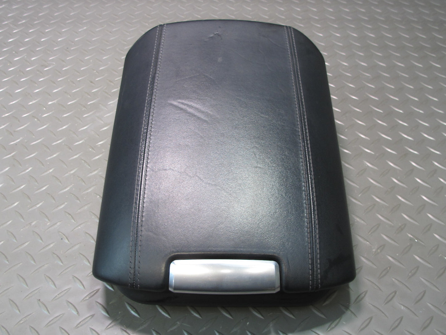 2011-2018 Porsche Cayenne 958 Center Console Lid Armrest Cover Leather Black