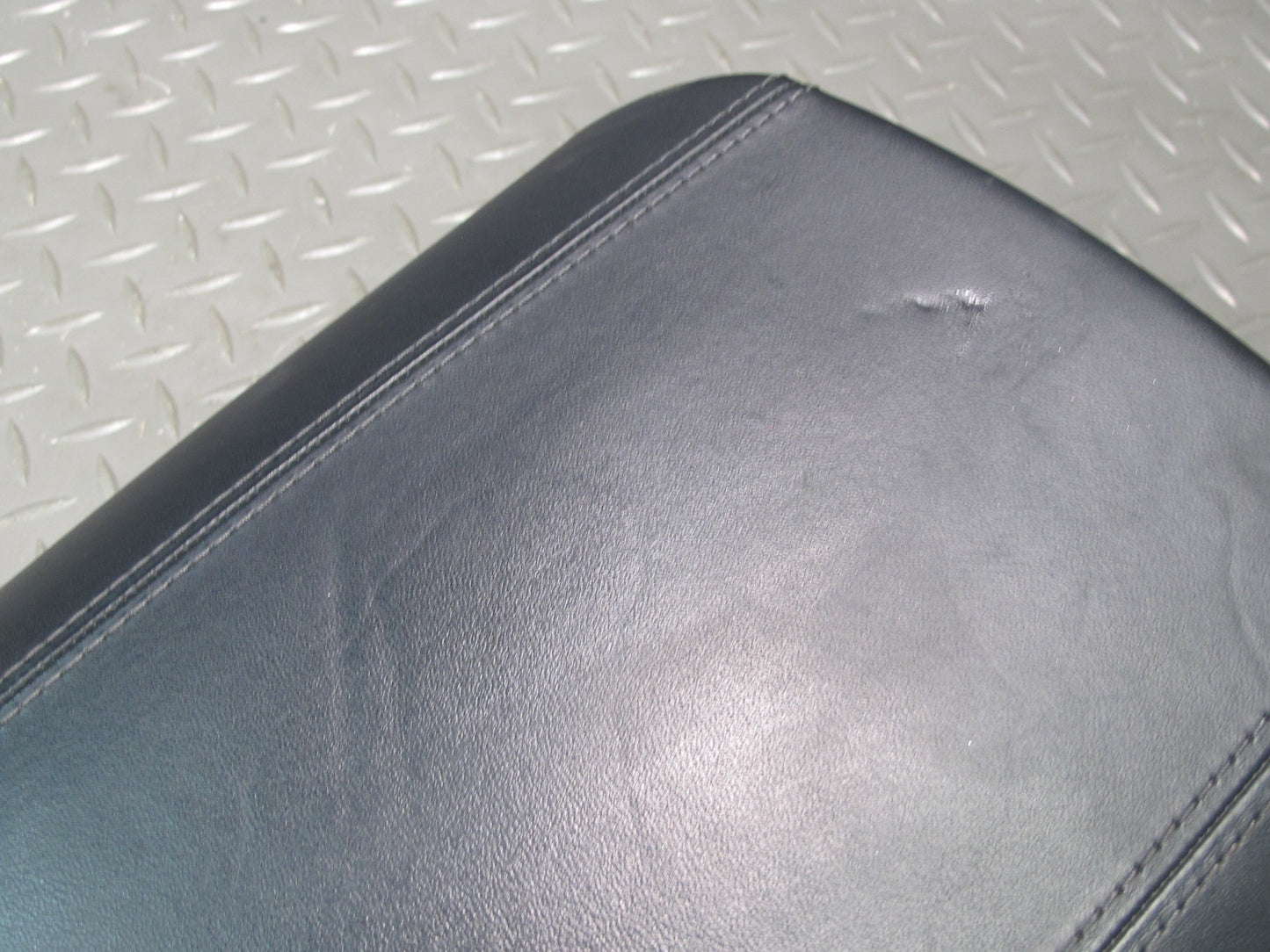 2011-2018 Porsche Cayenne 958 Center Console Lid Armrest Cover Leather Black