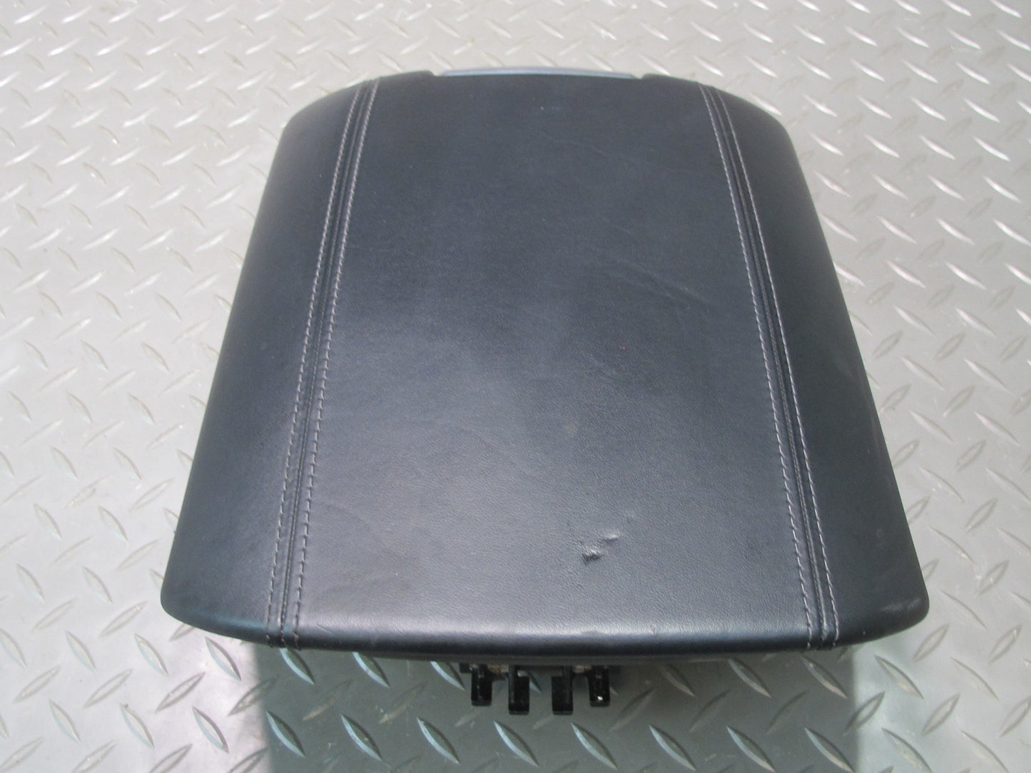 2011-2018 Porsche Cayenne 958 Center Console Lid Armrest Cover Leather Black