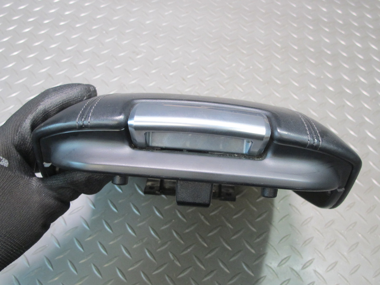 2011-2018 Porsche Cayenne 958 Center Console Lid Armrest Cover Leather Black