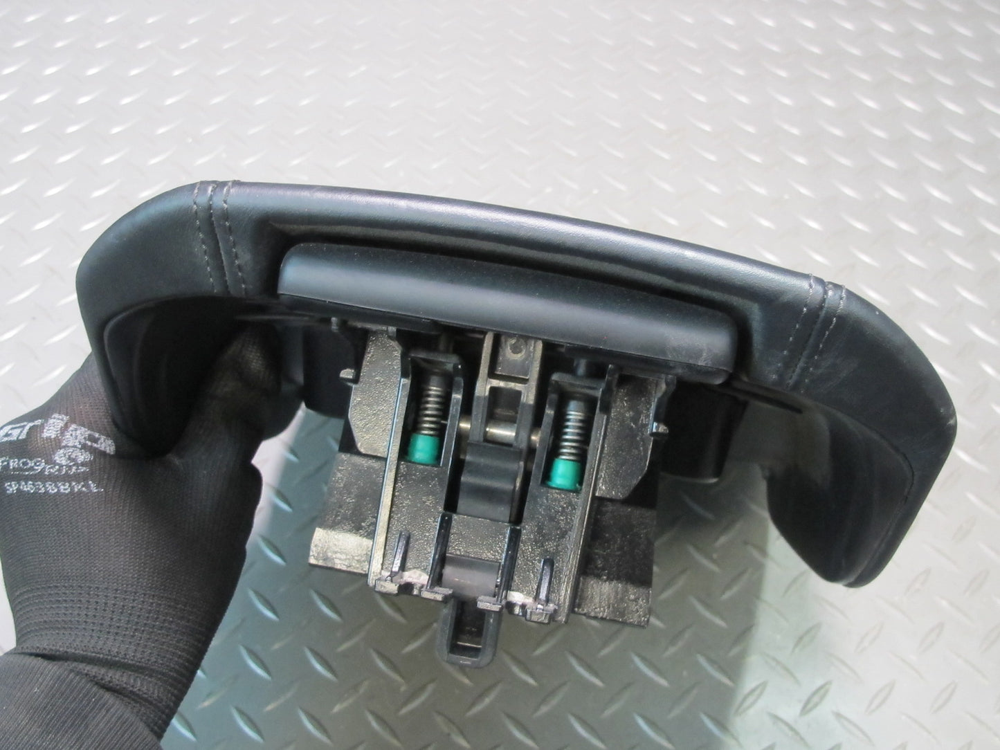 2011-2018 Porsche Cayenne 958 Center Console Lid Armrest Cover Leather Black