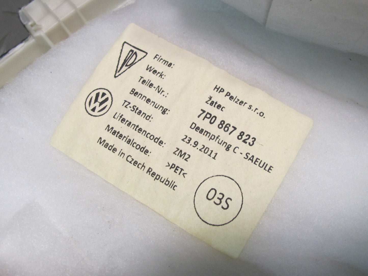 2011-2018 Porsche Cayenne 958 Rear Left & Right Upper C Pillar Trim Panel Set