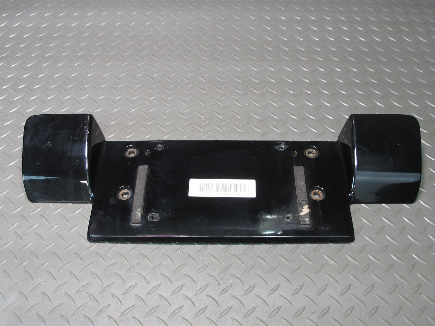 96-99 BMW E36/7 Z3 Rear License Plate Panel Mount Bracket Black 8397263 OEM