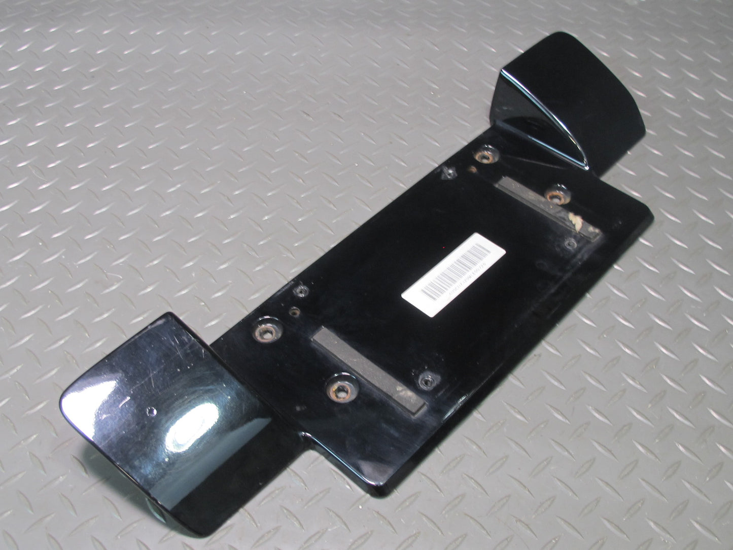 96-99 BMW E36/7 Z3 Rear License Plate Panel Mount Bracket Black 8397263 OEM