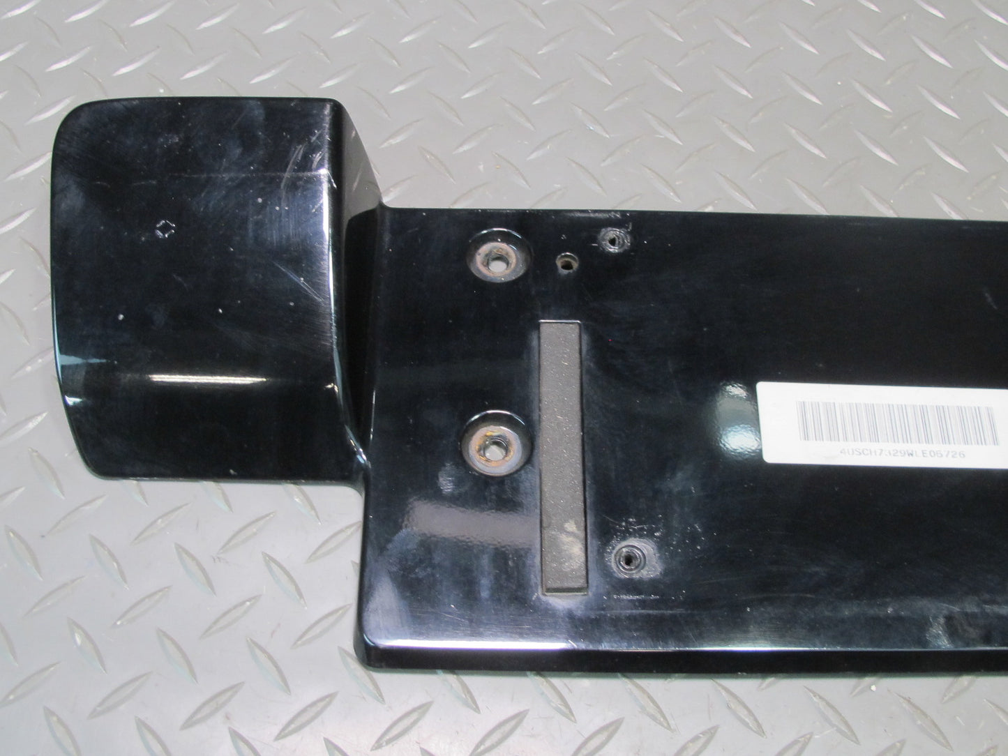 96-99 BMW E36/7 Z3 Rear License Plate Panel Mount Bracket Black 8397263 OEM