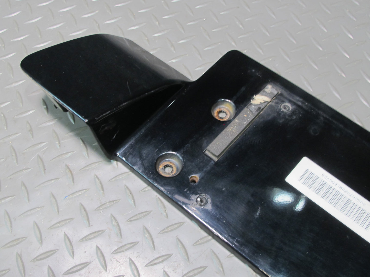 96-99 BMW E36/7 Z3 Rear License Plate Panel Mount Bracket Black 8397263 OEM