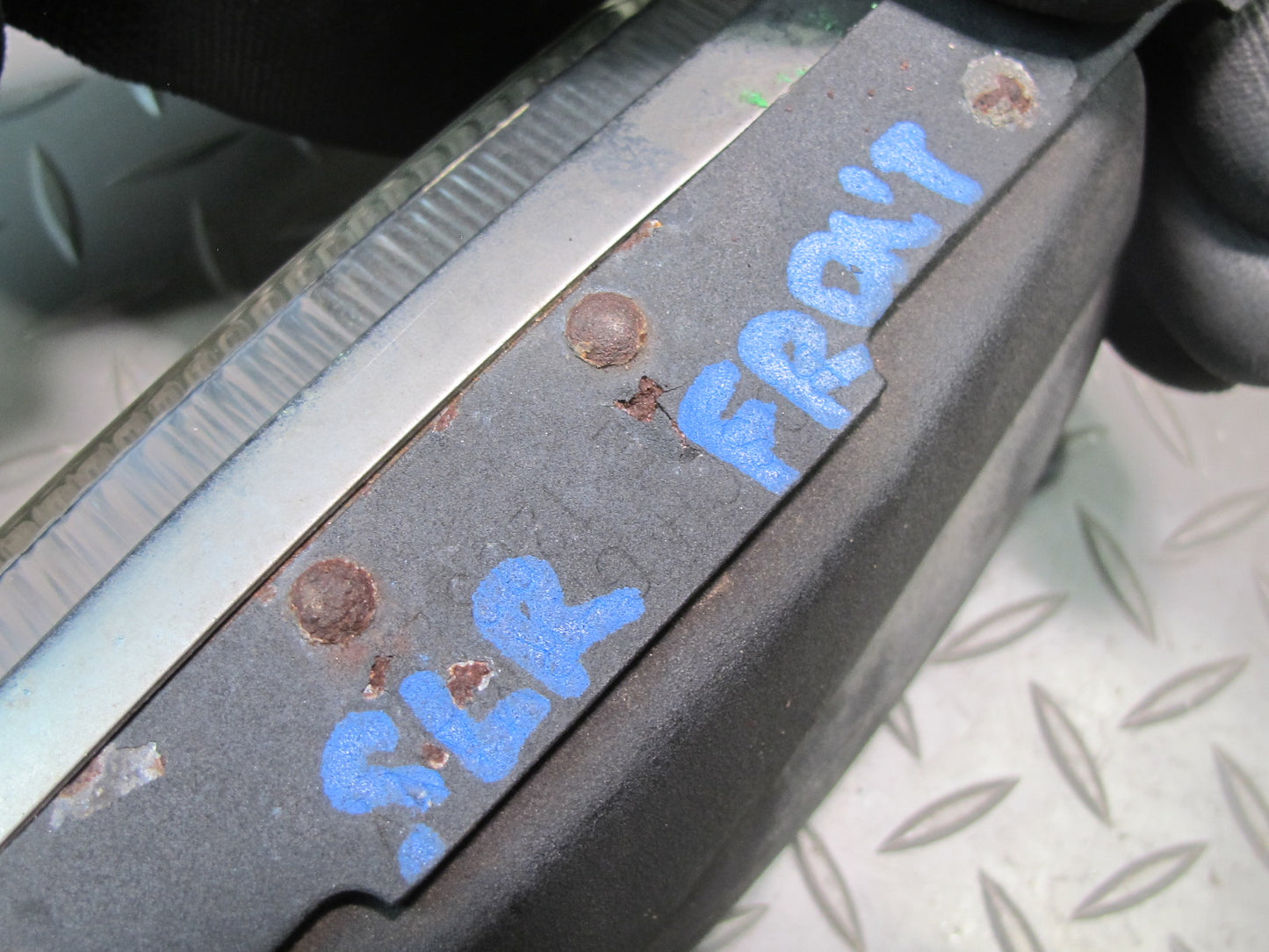 73-89 Mercedes R107 Set of 2 Front Left & Right Fog Light Lamp OEM