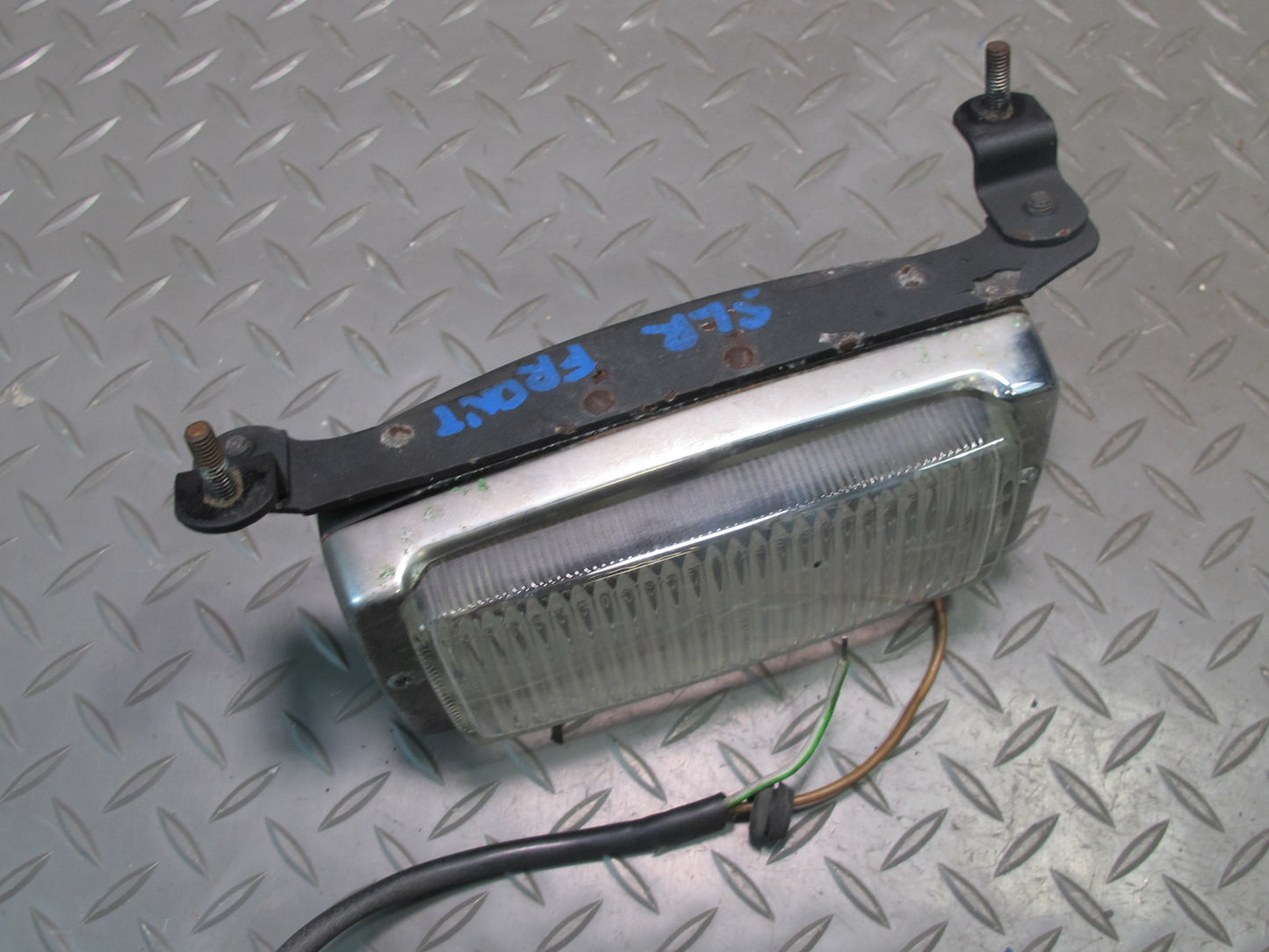 73-89 Mercedes R107 Set of 2 Front Left & Right Fog Light Lamp OEM