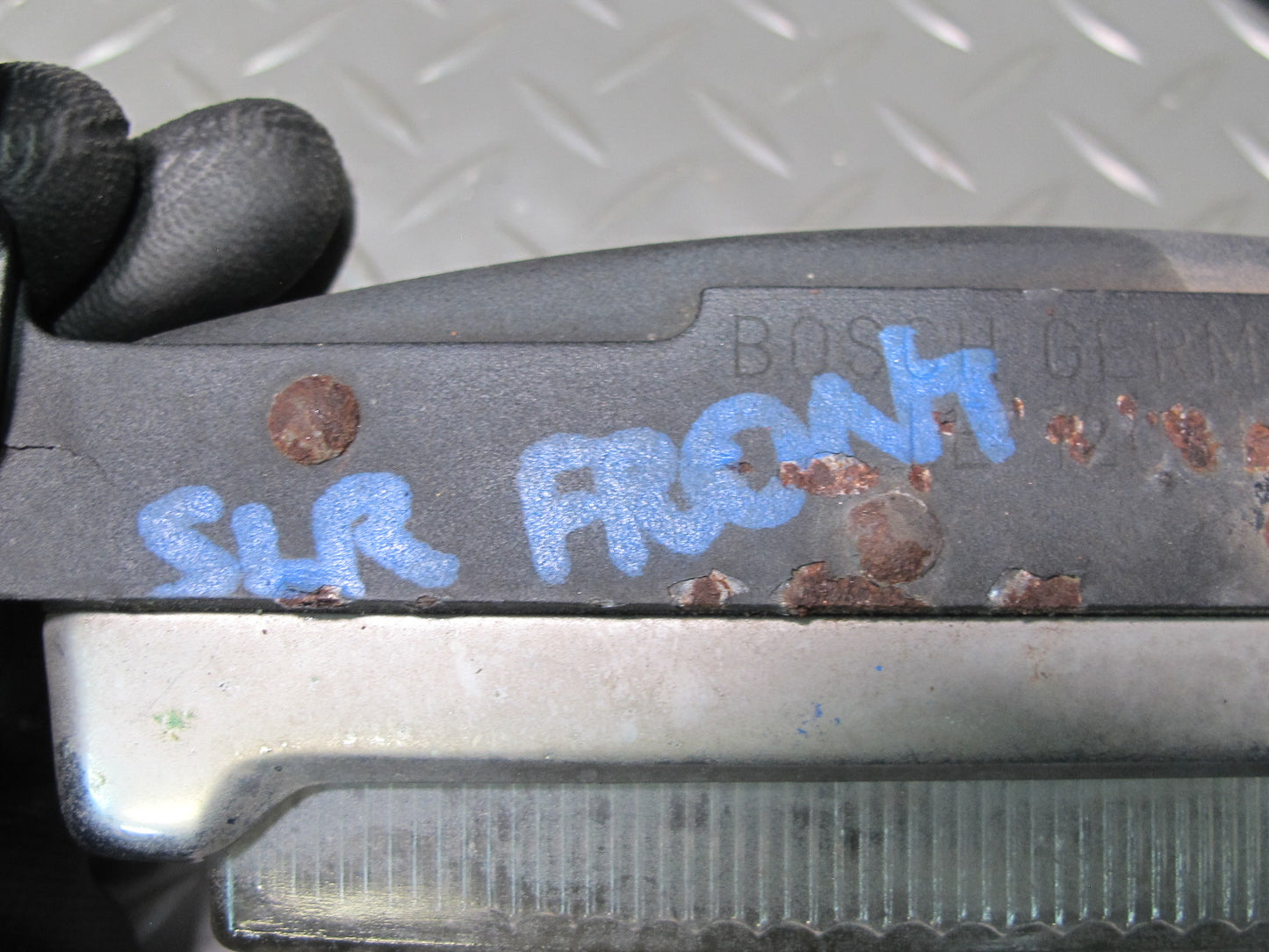 73-89 Mercedes R107 Set of 2 Front Left & Right Fog Light Lamp OEM