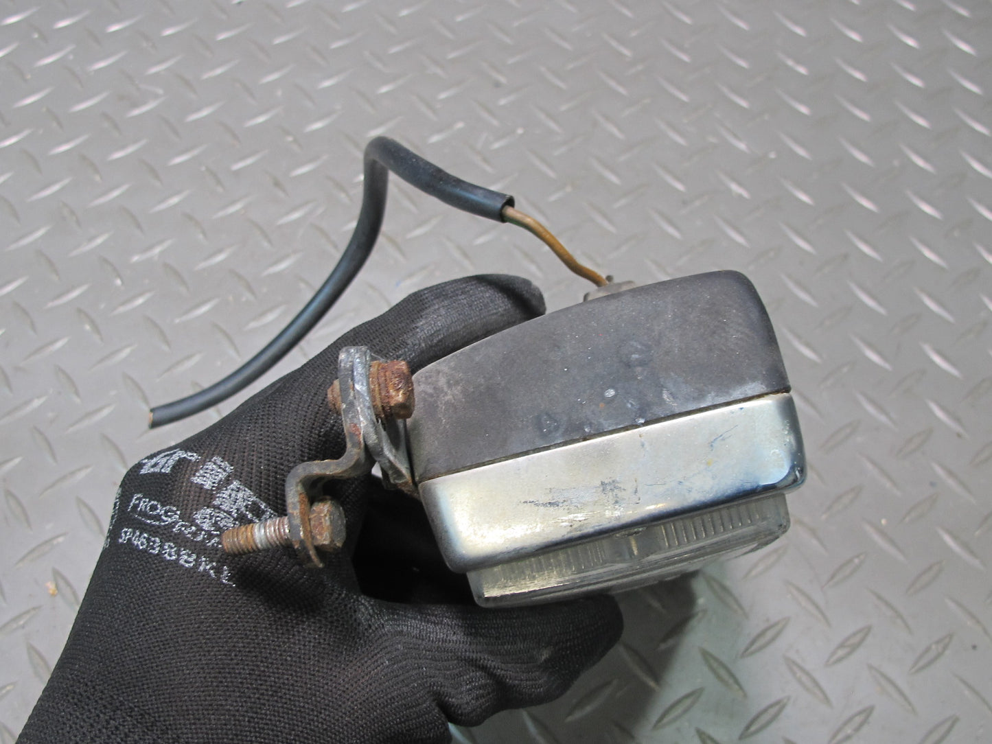 73-89 Mercedes R107 Set of 2 Front Left & Right Fog Light Lamp OEM