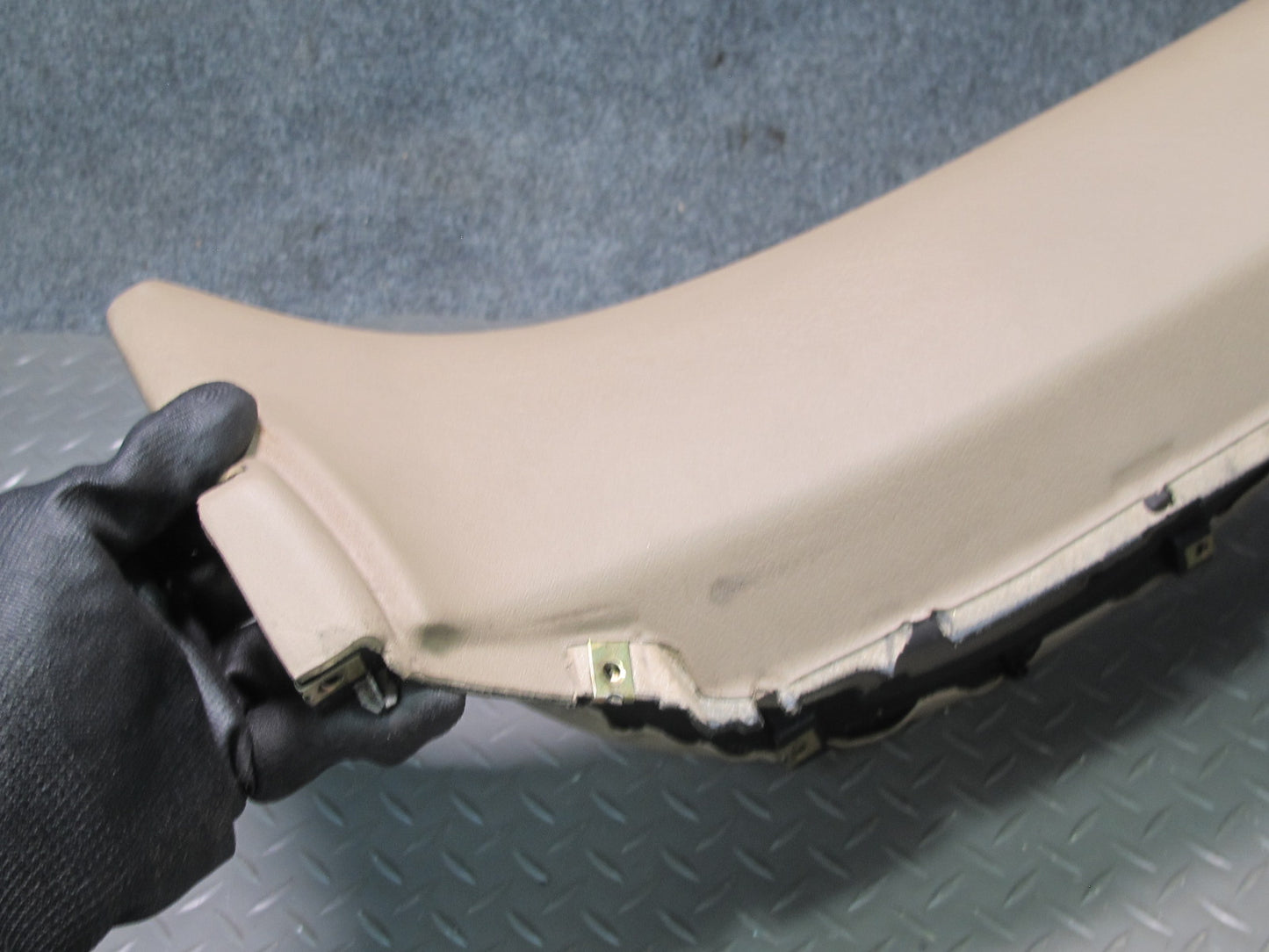 96-02 BMW E36/7 Z3 Right Dashboard Dash Trim Cover Panel Beige OEM