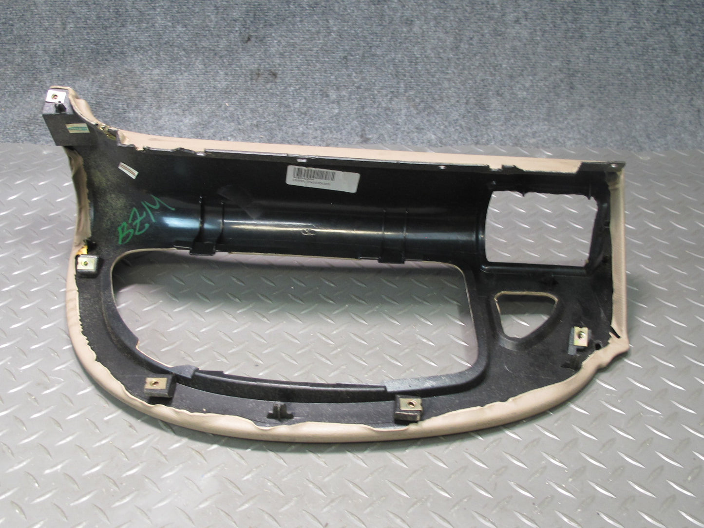 96-02 BMW E36/7 Z3 Right Dashboard Dash Trim Cover Panel Beige OEM