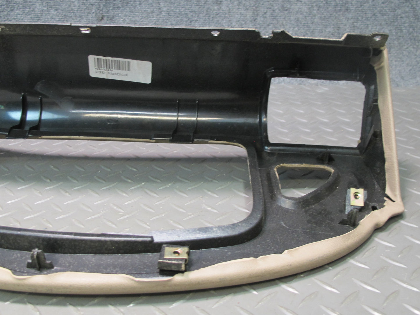 96-02 BMW E36/7 Z3 Right Dashboard Dash Trim Cover Panel Beige OEM