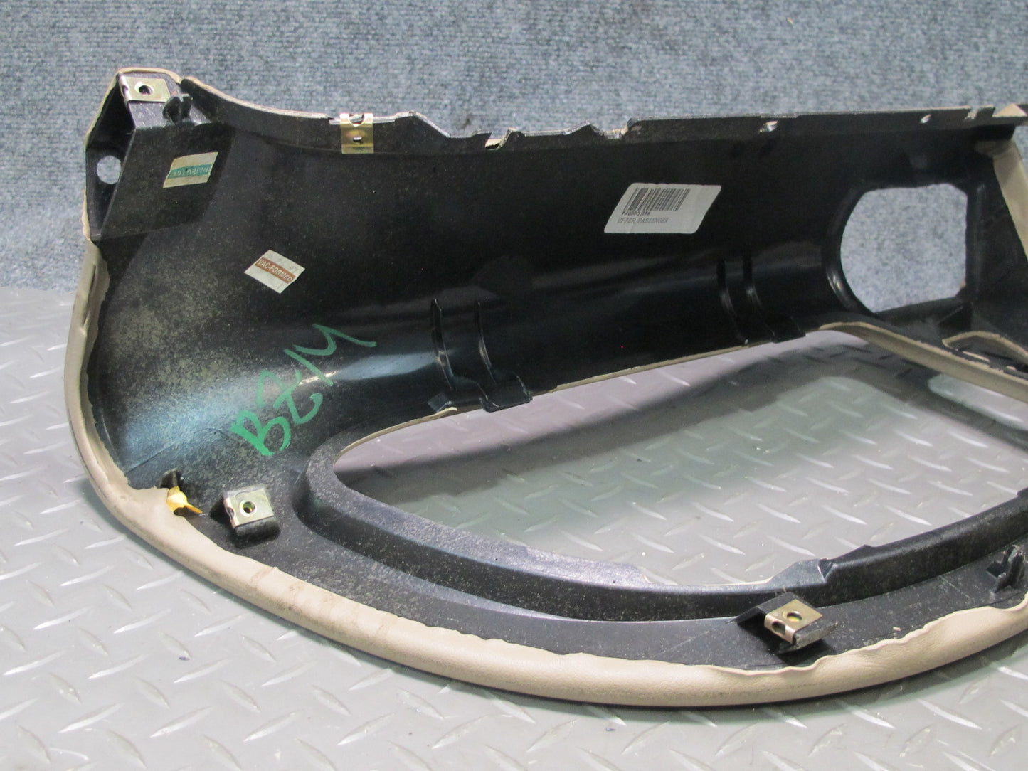 96-02 BMW E36/7 Z3 Right Dashboard Dash Trim Cover Panel Beige OEM