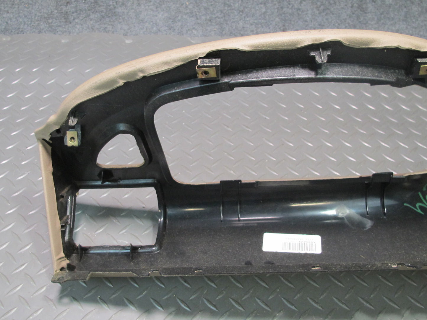 96-02 BMW E36/7 Z3 Right Dashboard Dash Trim Cover Panel Beige OEM