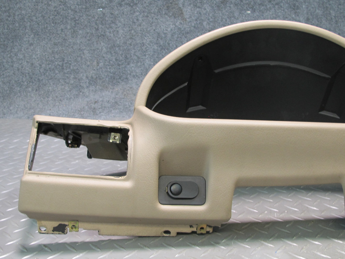 96-02 BMW E36/7 Z3 Dash Speedo Instrument Cluster Trim Cover Panel Beige OEM