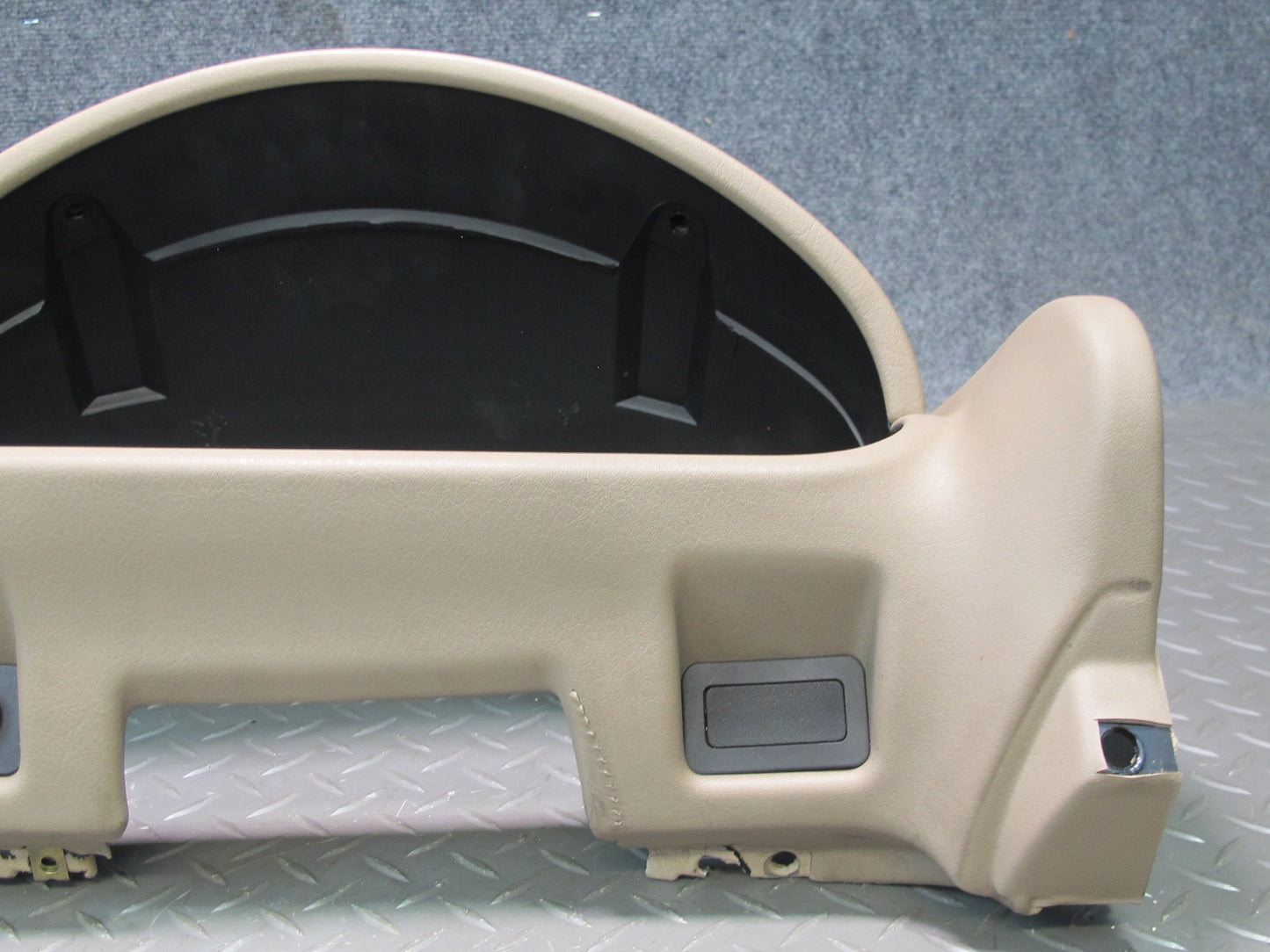 96-02 BMW E36/7 Z3 Dash Speedo Instrument Cluster Trim Cover Panel Beige OEM