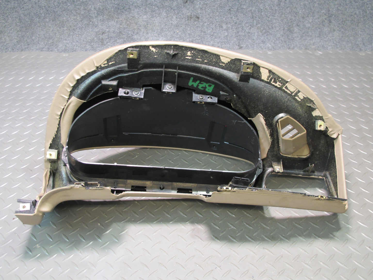 96-02 BMW E36/7 Z3 Dash Speedo Instrument Cluster Trim Cover Panel Beige OEM