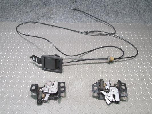 06-10 Pontiac Solstice Saturn SKY Front Hood Lock Latch Set w Release Cable OEM