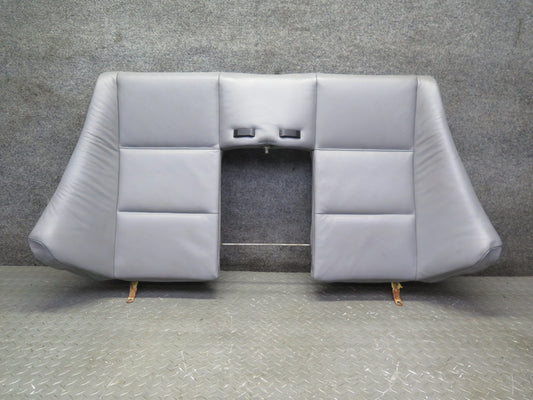 01-06 BMW E46 330ci Convertible Rear Seat Upper Leather Cushion Gray OEM