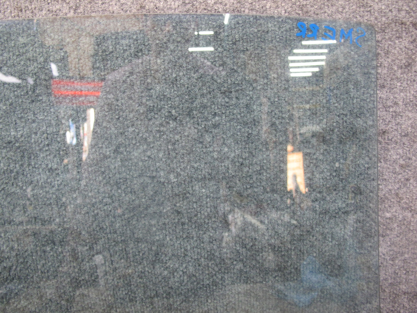 75-85 Mercedes W123 300D 240D Sedan Rear Right Door Glass Window OEM