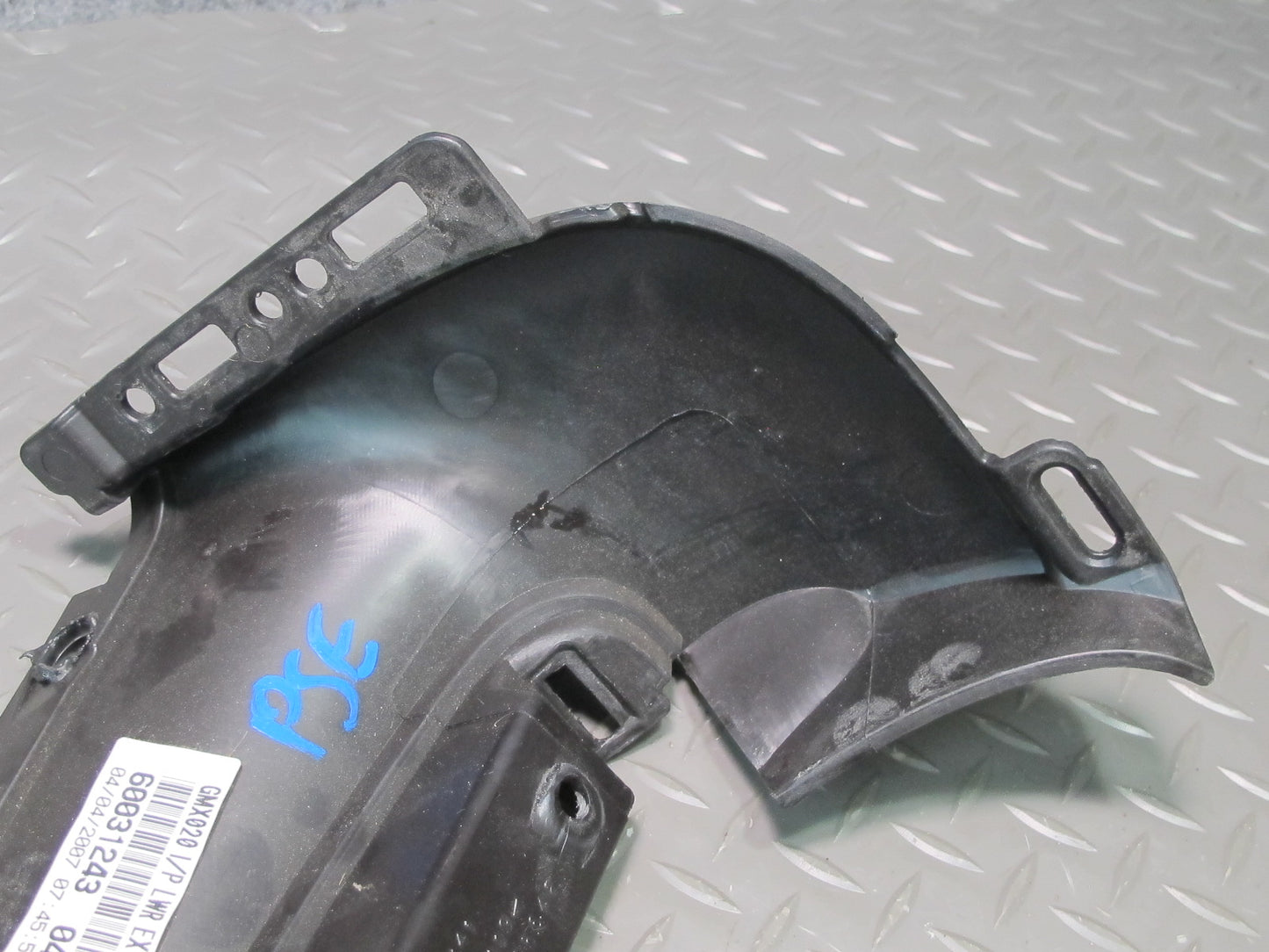 06-09 Pontiac Solstice Front Center Console Trim Panel Black 15781639 OEM