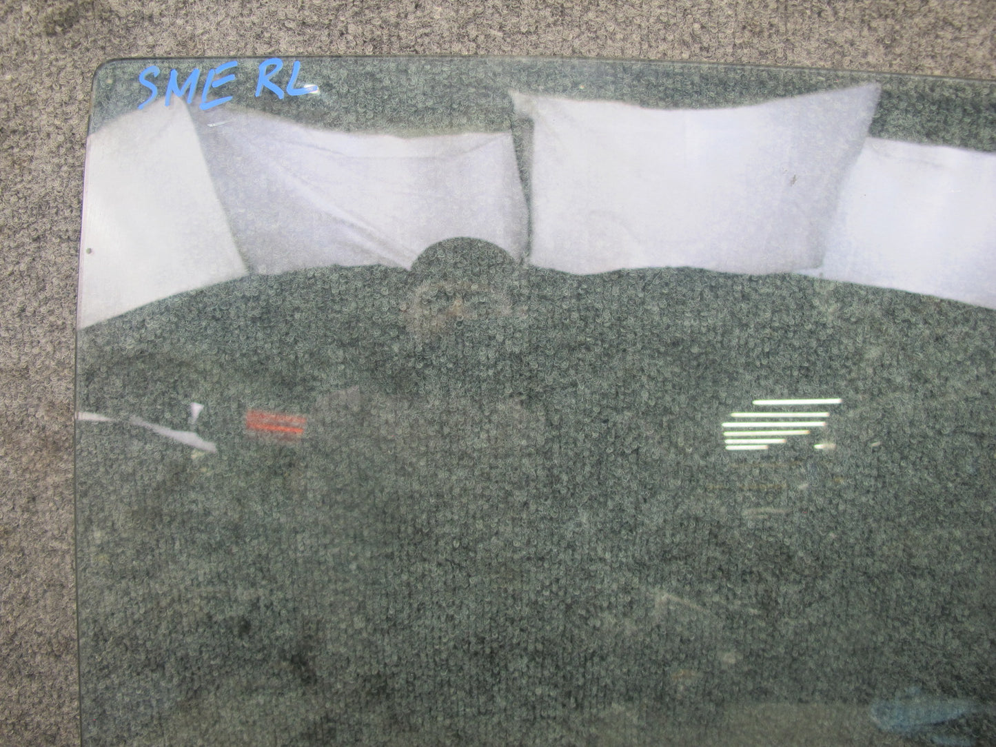 75-85 Mercedes W123 300D 240D Sedan Rear Left Door Glass Window OEM