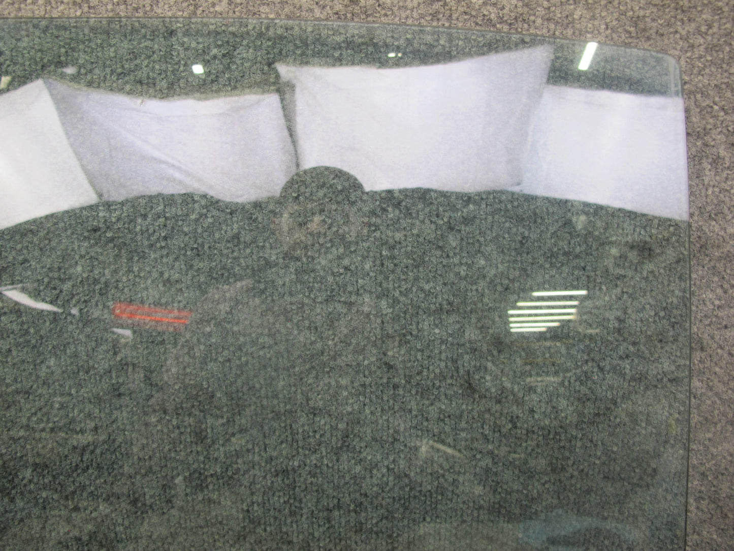 75-85 Mercedes W123 300D 240D Sedan Rear Left Door Glass Window OEM