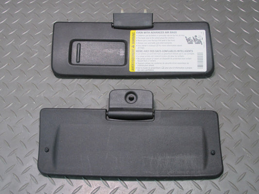 06-10 Pontiac Solstice Saturn SKY Conv Set of 2 Front Left & Right Sun Visor OEM