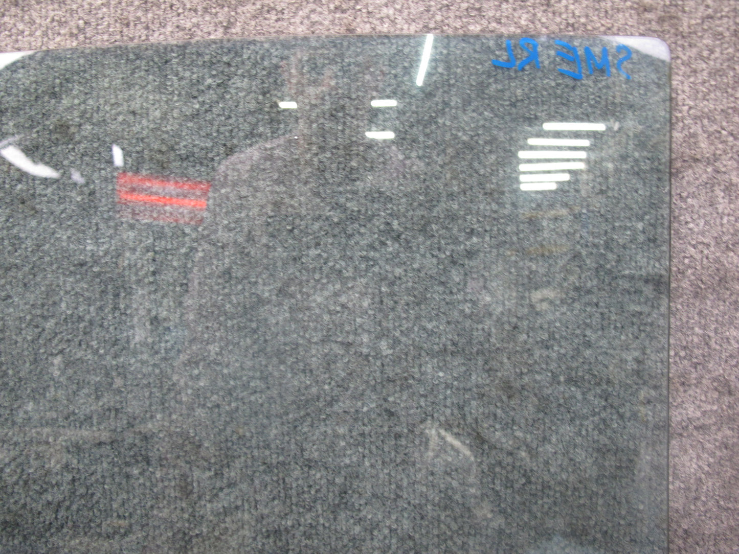 75-85 Mercedes W123 300D 240D Sedan Rear Left Door Glass Window OEM