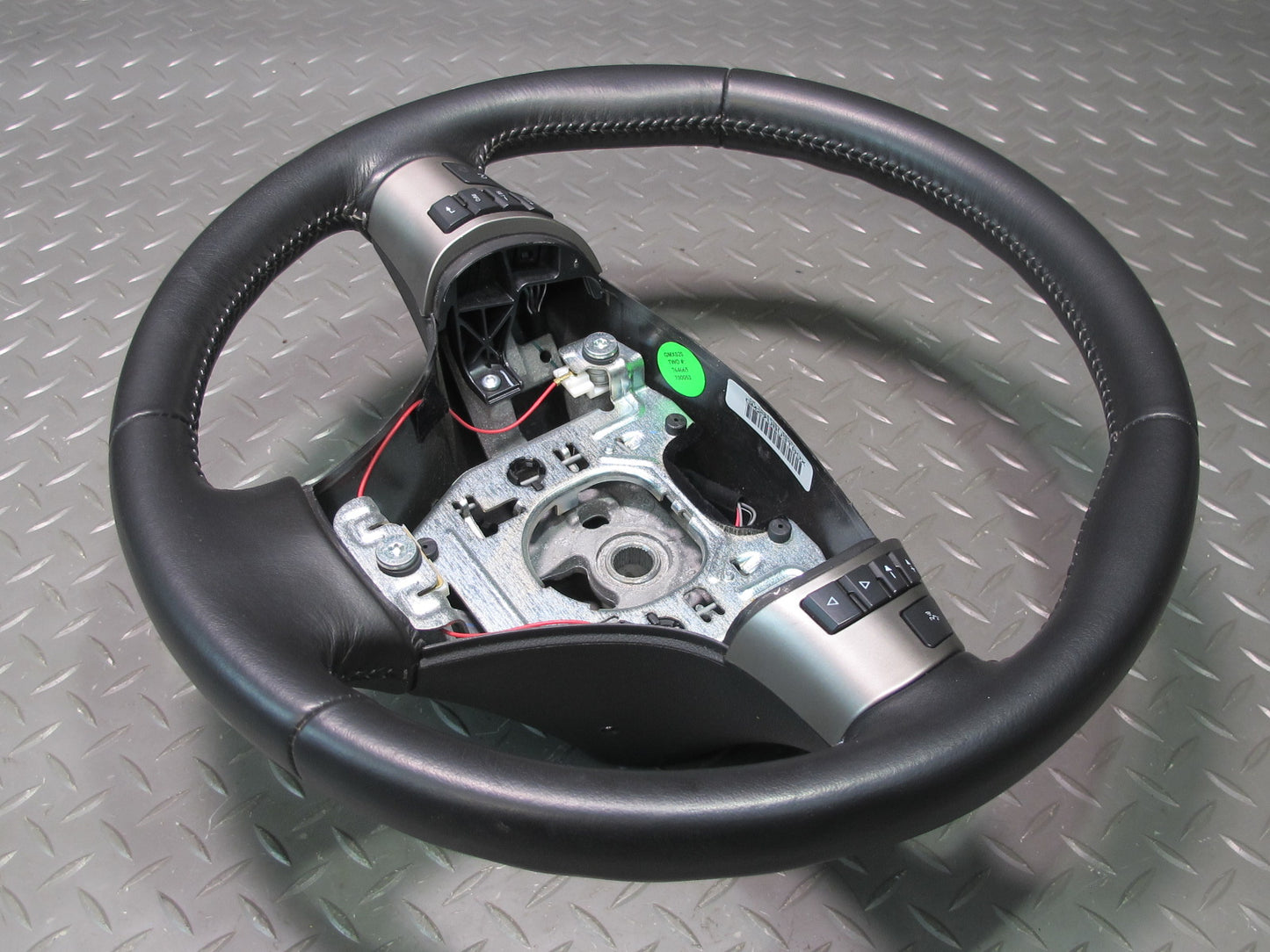 06-08 Pontiac Solstice Multifunction Leather Steering Black 20K 15944303 OEM