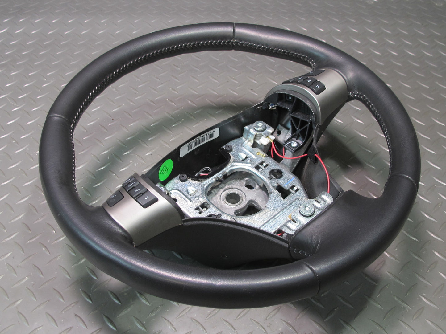 06-08 Pontiac Solstice Multifunction Leather Steering Black 20K 15944303 OEM