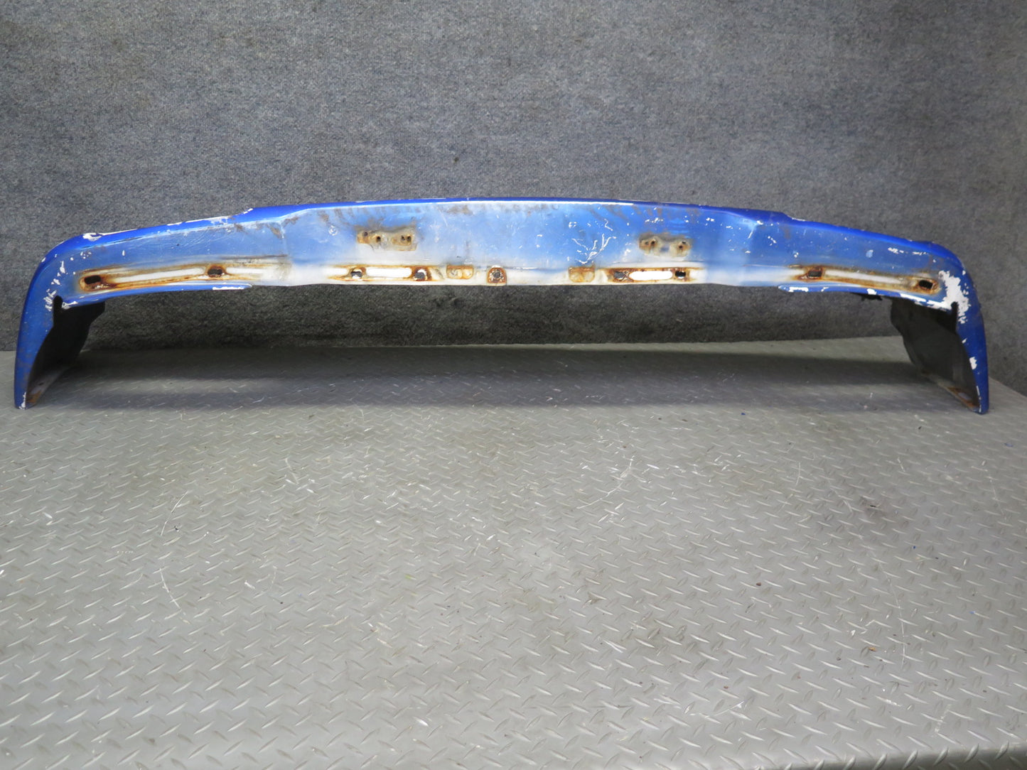 87-89 Toyota MR2 AW15 Front Bumper Cover w Foam & Lower Grille Blue OEM