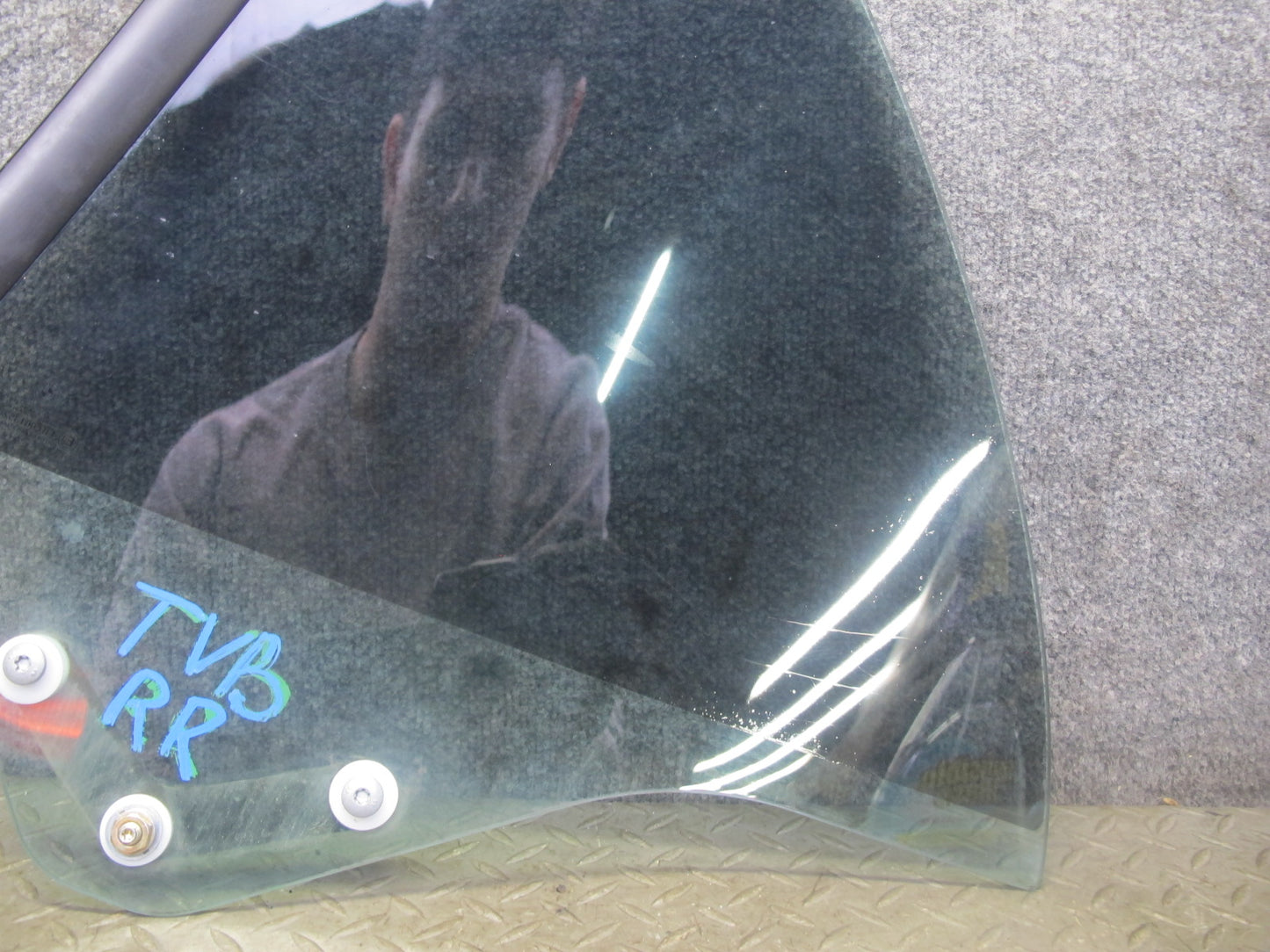 01-06 BMW E46 330ci Convertible Rear Right Quarter Glass Window OEM