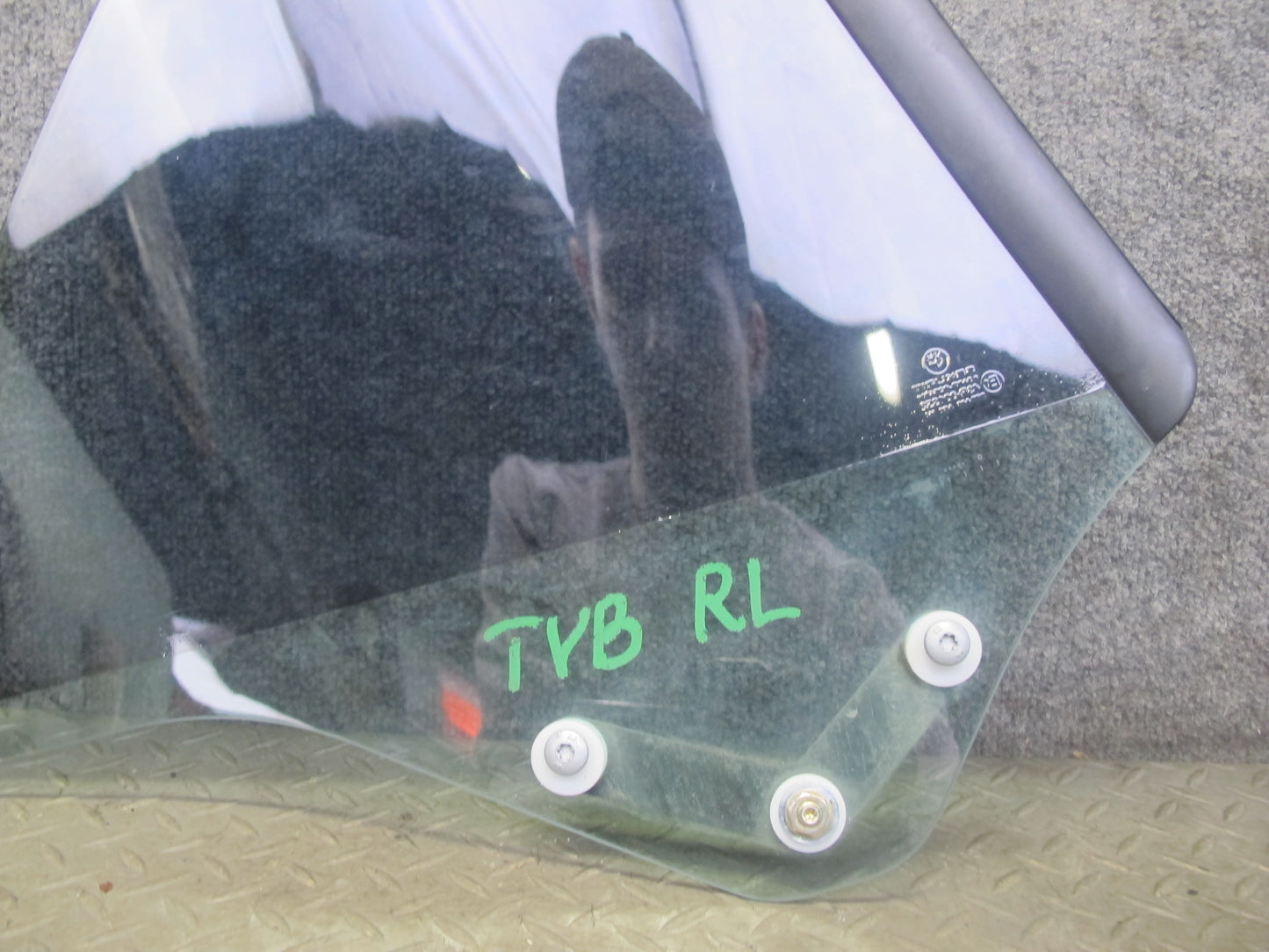 01-06 BMW E46 330ci Convertible Rear Left Quarter Glass Window OEM