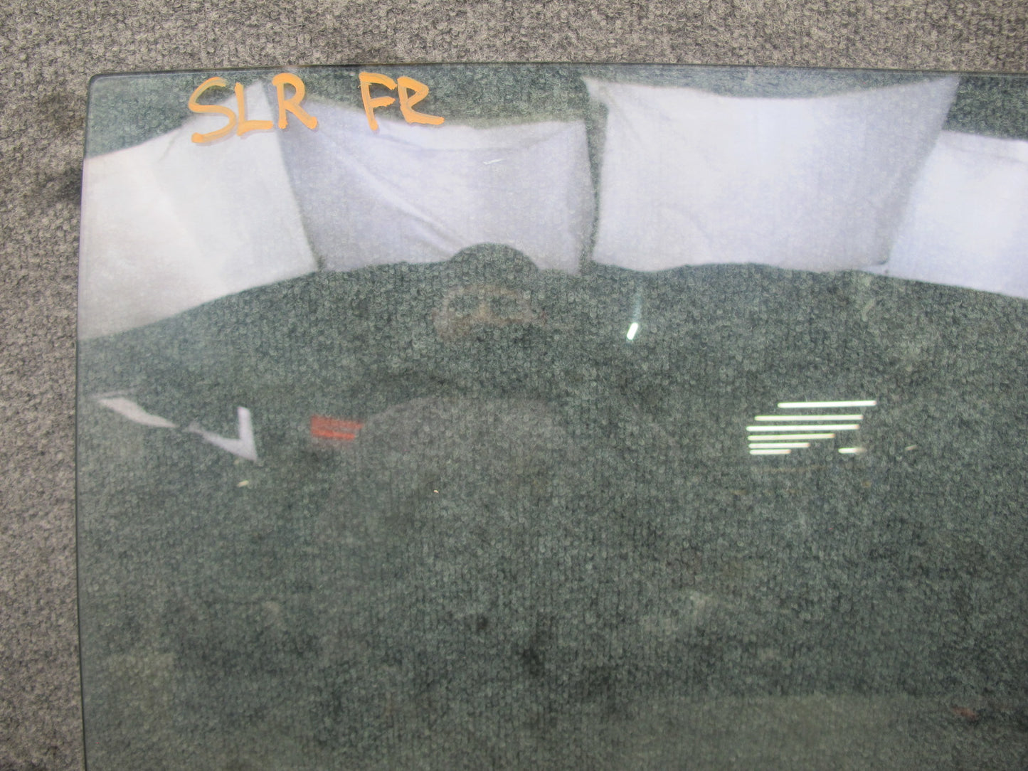 73-89 Mercedes R107 Convertible Front Right Passenger Door Glass Window OEM