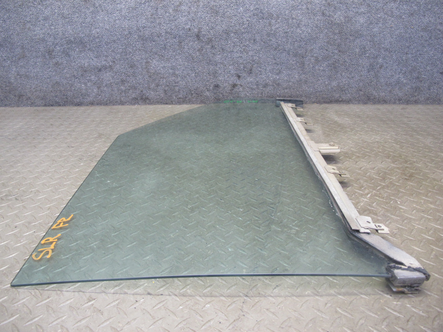 73-89 Mercedes R107 Convertible Front Right Passenger Door Glass Window OEM