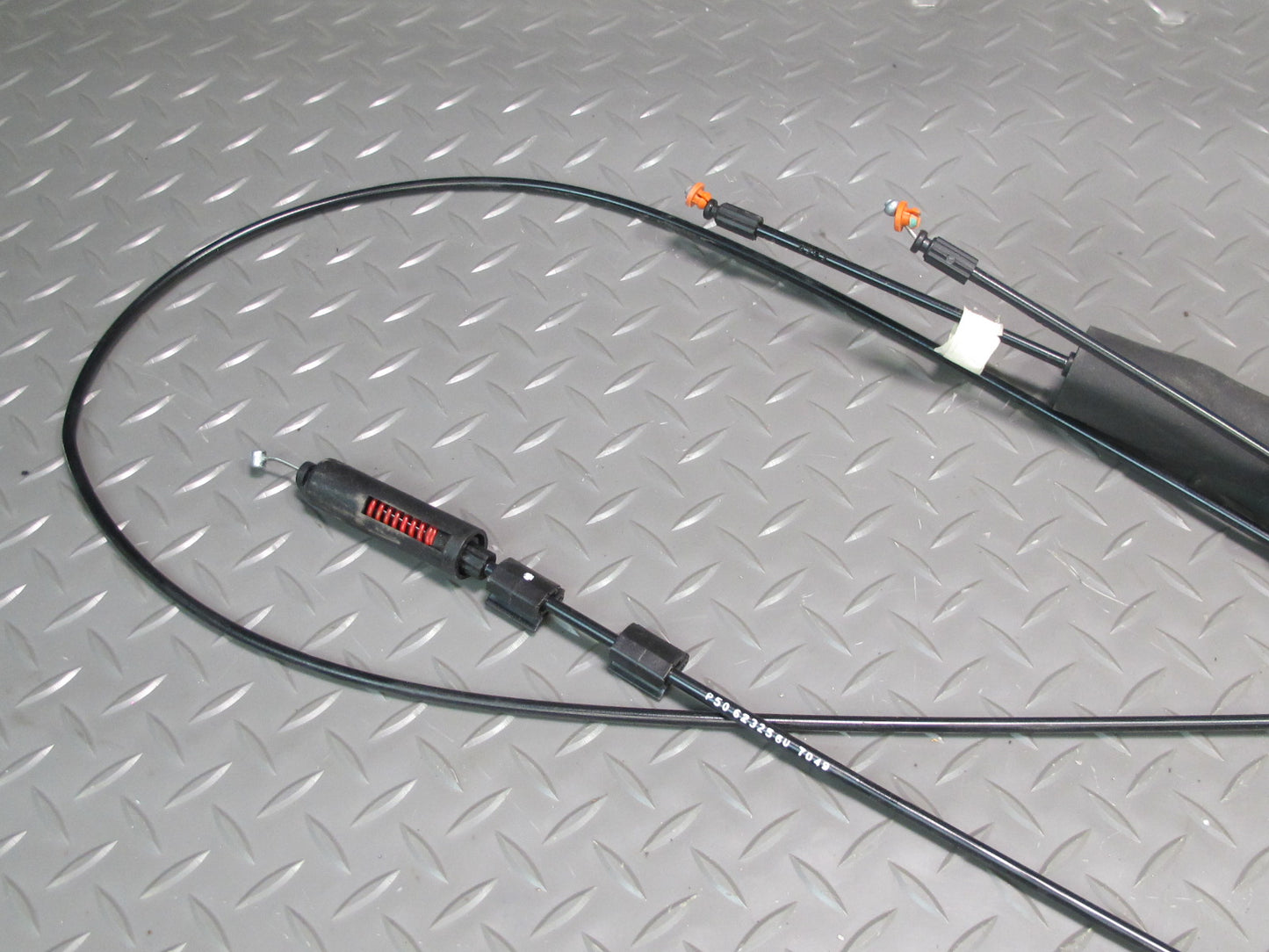 06-09 Pontiac Solstice Conv Roof Lock Latch Mechanism w Lock Latch Cable Set OEM