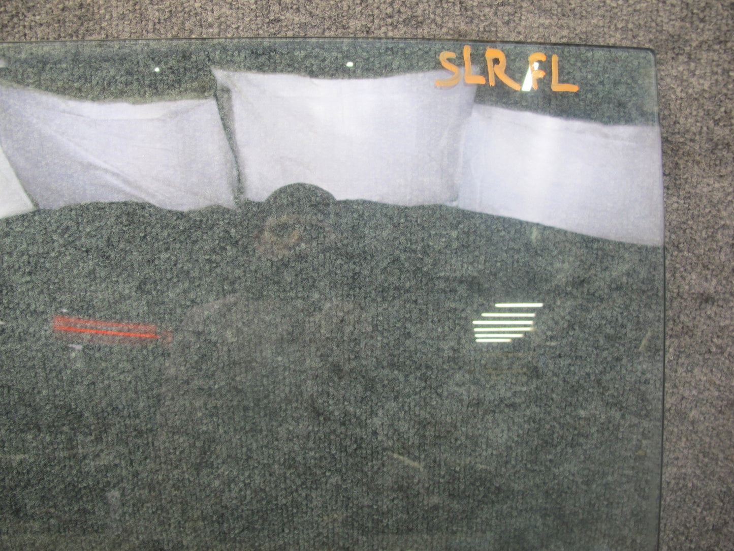 73-89 Mercedes R107 Convertible Front Left Driver Door Glass Window OEM