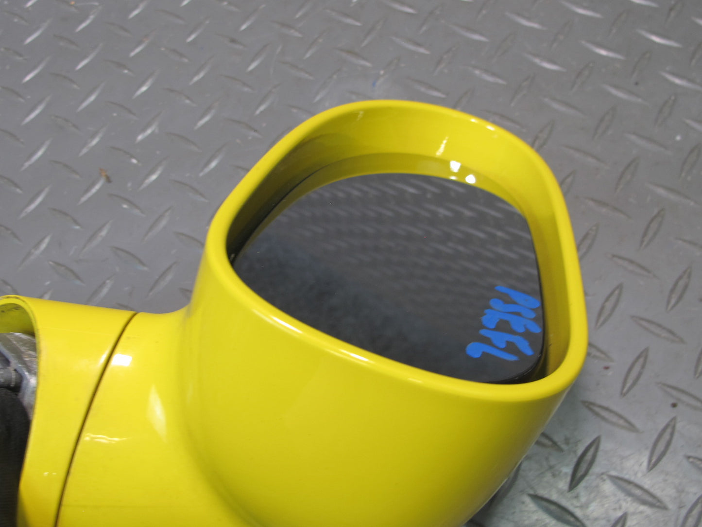 06-09 Pontiac Solstice Left Side View Power Mirror Yellow 20K Miles OEM