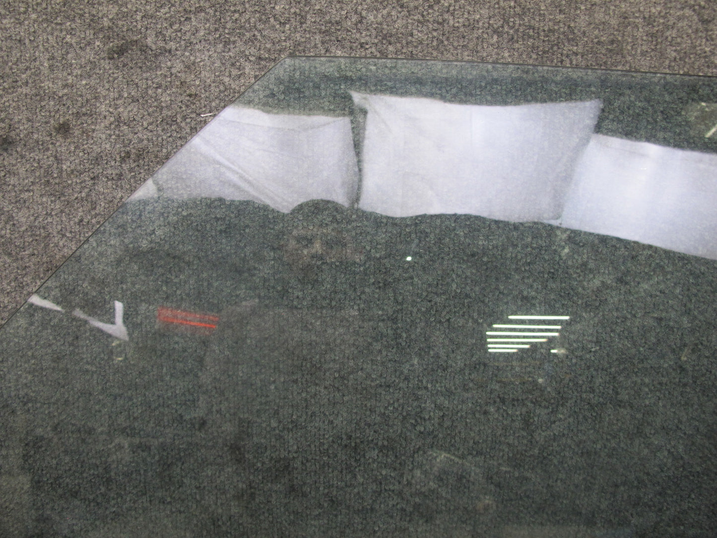 73-89 Mercedes R107 Convertible Front Left Driver Door Glass Window OEM