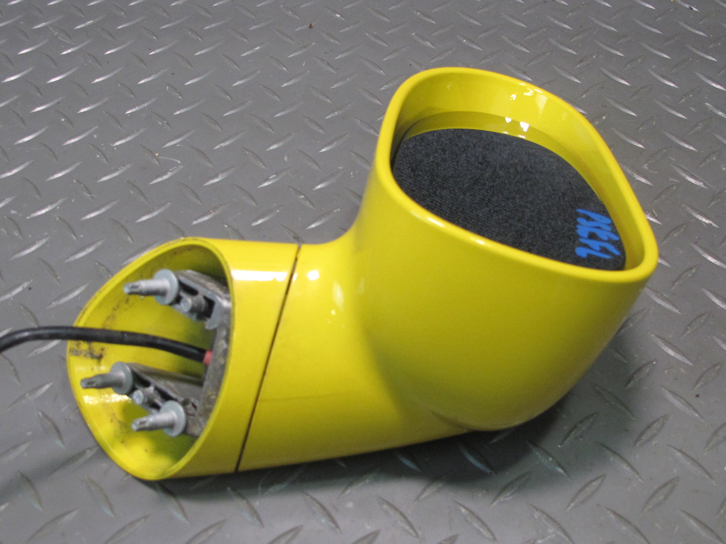 06-09 Pontiac Solstice Left Side View Power Mirror Yellow 20K Miles OEM