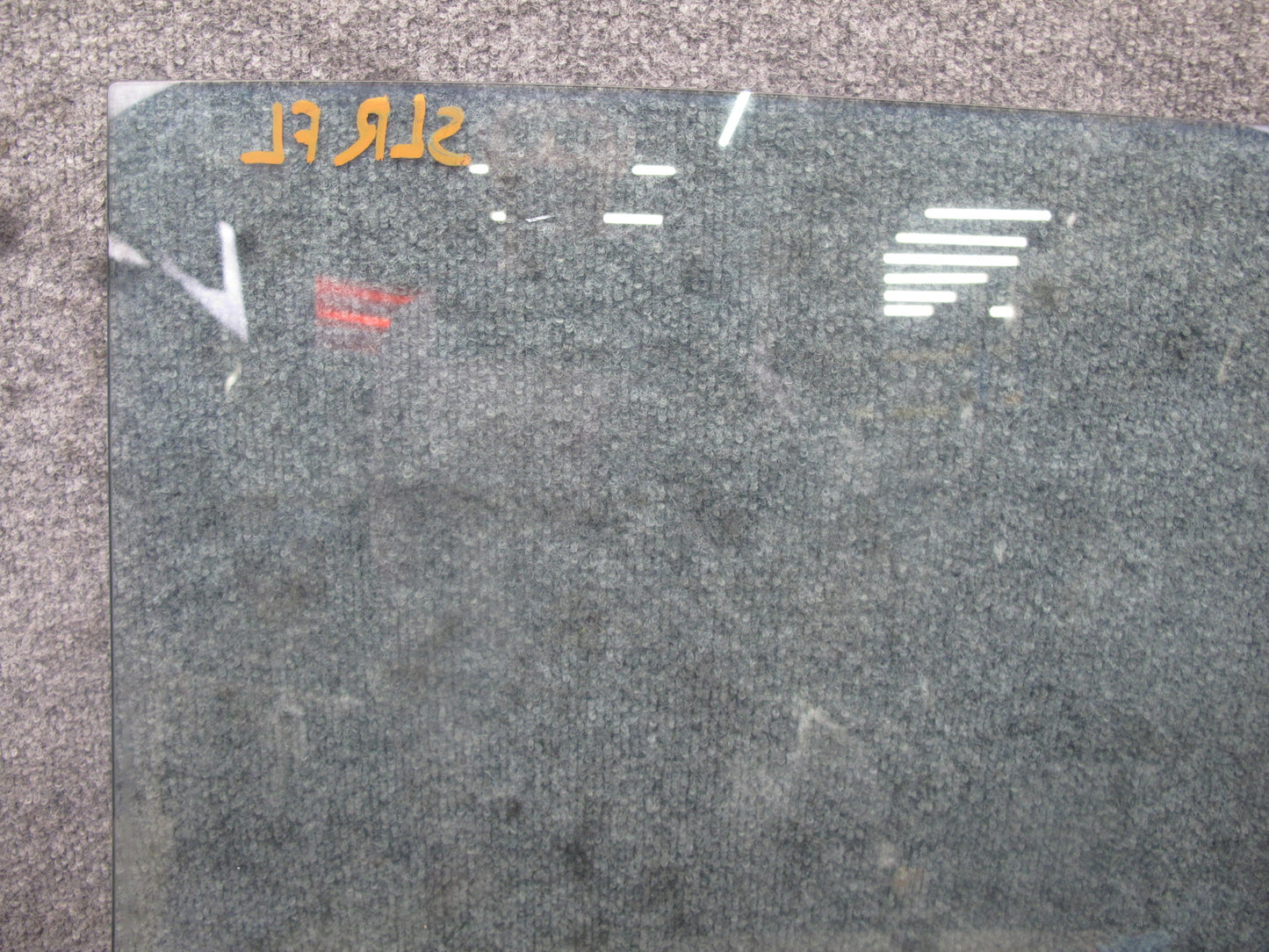 73-89 Mercedes R107 Convertible Front Left Driver Door Glass Window OEM