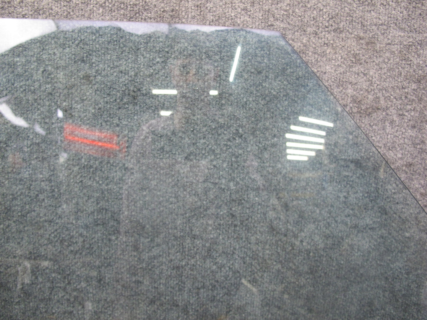 73-89 Mercedes R107 Convertible Front Left Driver Door Glass Window OEM