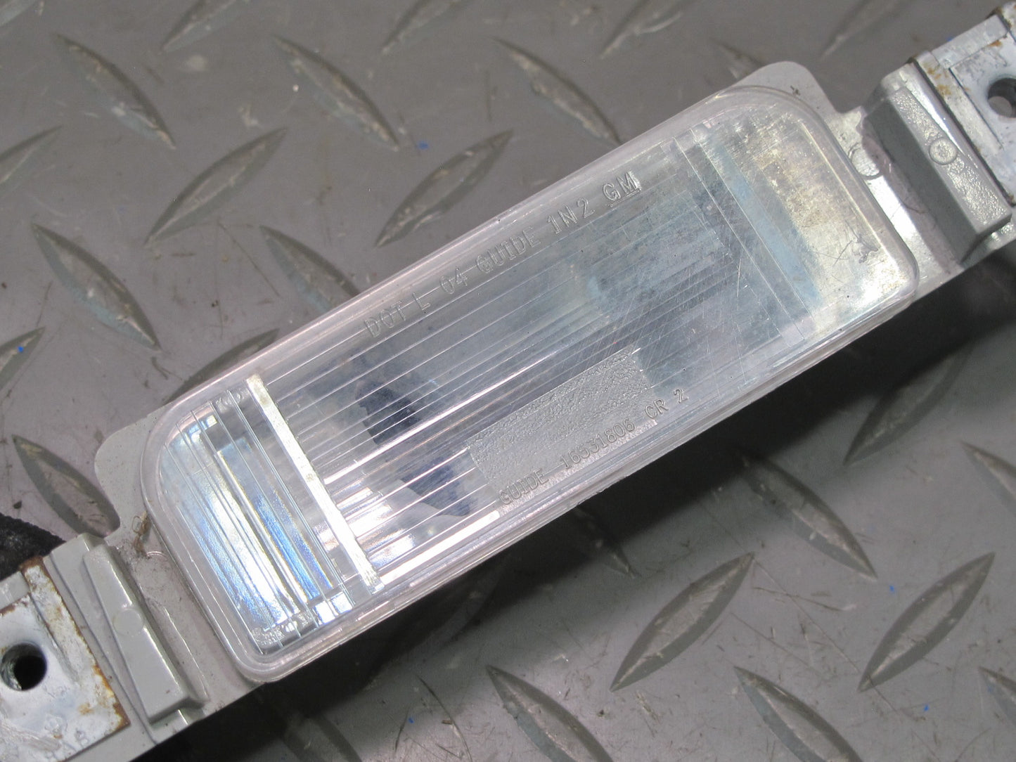 06-10 Pontiac Solstice Saturn SKY Rear Bumper License Plate Light Lamp OEM