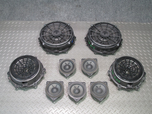 17-23 Porsche Panamera 971 Front & Rear Audio System Speaker Set of 9